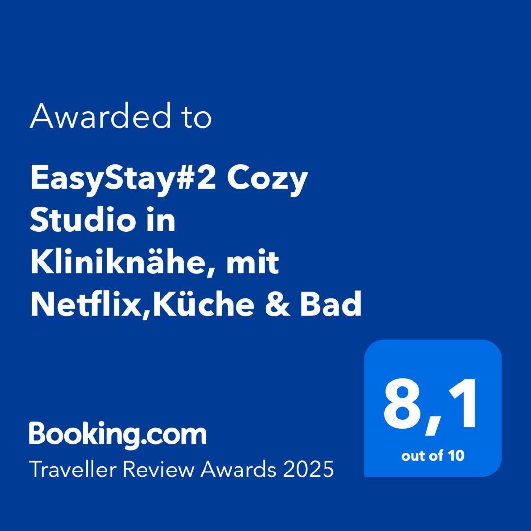 Easystay#2 Cozy Studio In Kliniknaehe, Mit Netflix,Kueche & Bad Bad Oeynhausen Exteriör bild